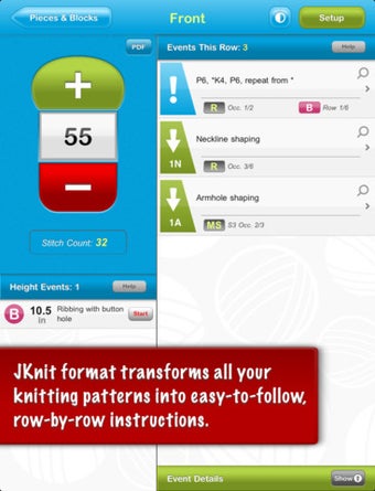 Image 0 for JKnit HD Pro - Knitting P…