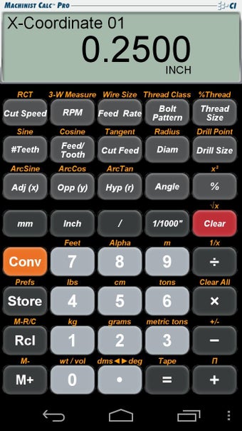 Imagen 3 para Machinist Calc Pro