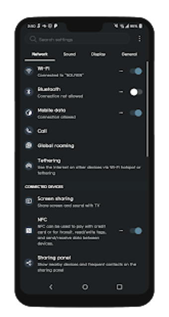 Image 0 for [UX8] Dark Theme for LG G…