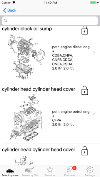 Image 2 for VW parts and diagrams