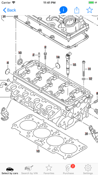 Image 3 for VW parts and diagrams