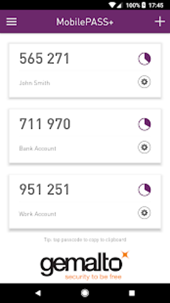 Image 0 for SafeNet MobilePASS+