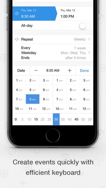 Imagen 1 para Tiny Calendar - Sync with…
