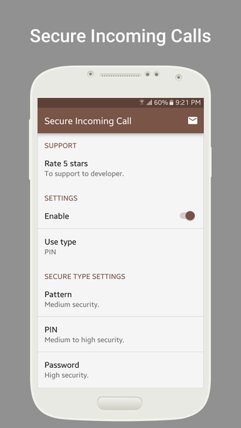 Imagen 3 para Secure Incoming Call Lock…