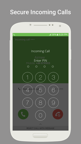 Image 1 for Secure Incoming Call Lock…