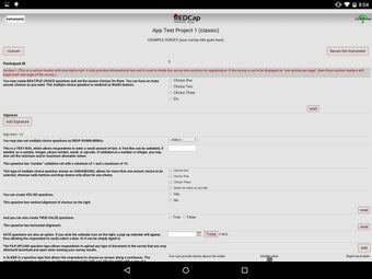 Imagen 1 para REDCap Mobile App