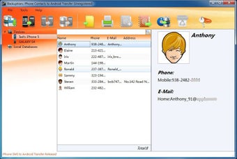 Image 0 for Backuptrans iPhone Contac…
