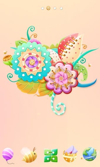 Image 2 for Cute garden GO Launcher T…
