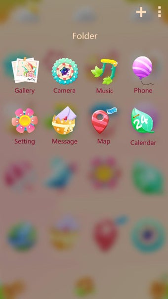 Image 3 for Cute garden GO Launcher T…