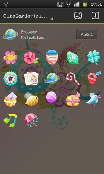 Image 0 for Cute garden GO Launcher T…