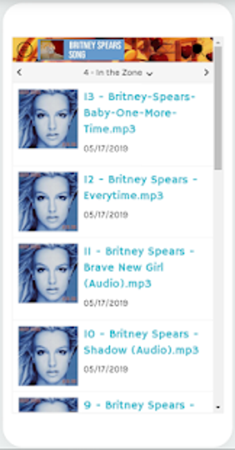 Image 0 for Britney Spears Song