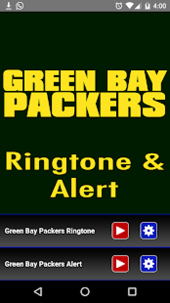 Image 0 for Green Bay Packers Rington…