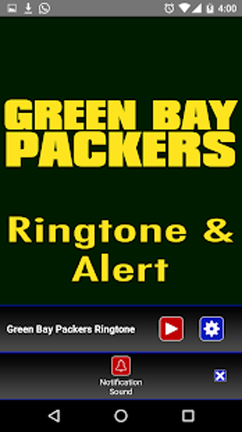 Image 0 for Green Bay Packers Rington…