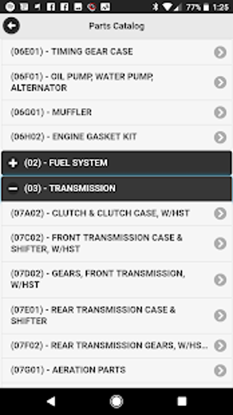 Image 2 for Equipment Parts Diagrams …