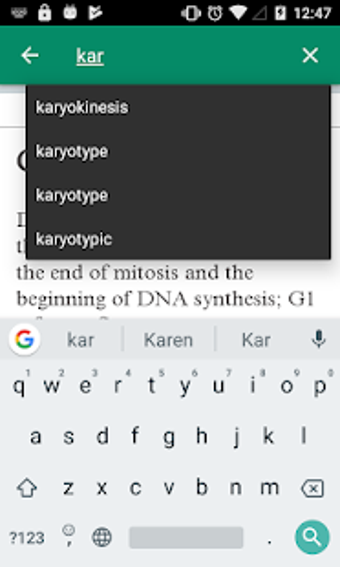 Image 1 for Biology Dictionary Offlin…