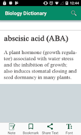 Image 1 for Biology Dictionary Offlin…