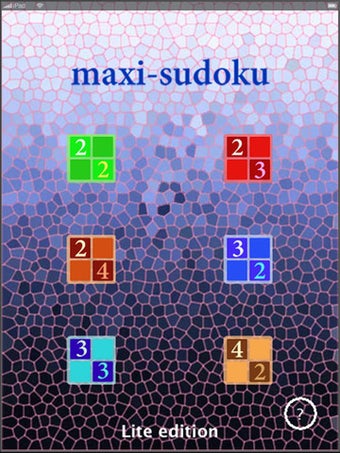 Image 0 for Sudoku Mini HD lite