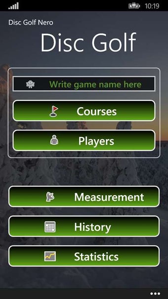 Imagen 0 para Disc Golf Nero for Window…