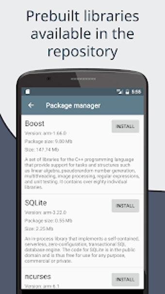 Imagen 3 para Cxxdroid - C++ compiler I…