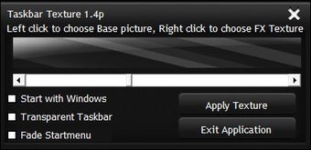 Image 0 for Taskbar Texturizer