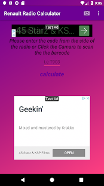 Image 2 for Renault Radio Code Calcul…