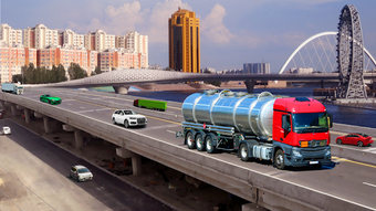 Imagen 2 para Oil Tanker Truck Cargo Si…