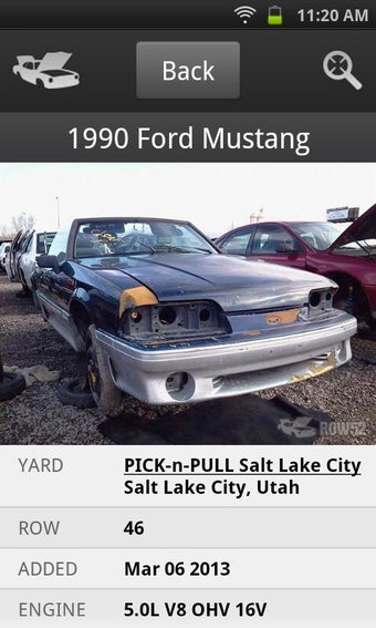Imagen 1 para ROW52 | Search Junkyards!