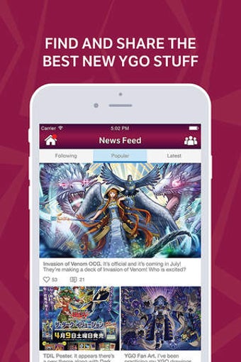 Imagen 0 para Duel Amino for Yu-Gi-Oh F…