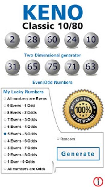 Image 1 for Lotto Winner for Keno Cla…