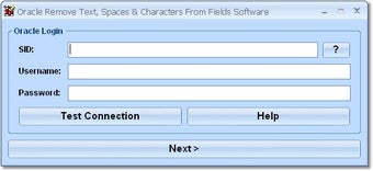 Image 0 for Oracle Remove Text, Space…