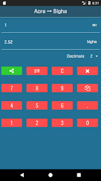 Image 0 for Acre to Bigha Converter