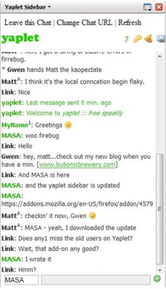 Image 0 for Yaplet Sidebar