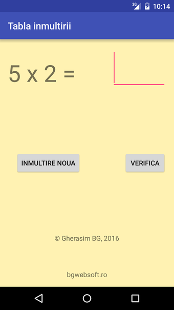 Imagen 1 para Tabla Inmultirii