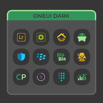 Imagen 3 para OneUI Dark- Icon Pack : S…