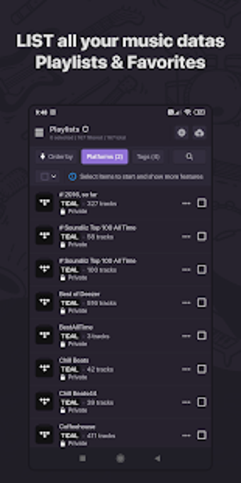 Image 2 for Soundiiz : convert playli…