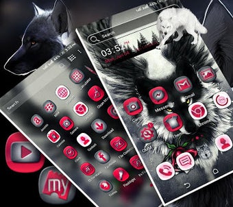Imagen 2 para Wolf Launcher Theme