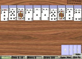 Image 0 for Games K12 Spider Solitair…