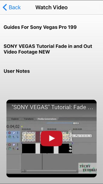 Image 0 for Video Guides For Sony Veg…