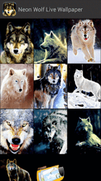 Image 3 for Neon Wolf Live Wallpaper