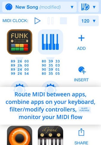 Image 0 for Midiflow - MIDI router/pr…