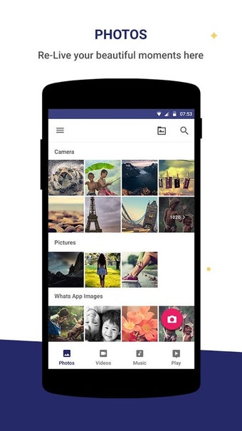 Imagen 1 para VuLiv Player- Videos & Mu…