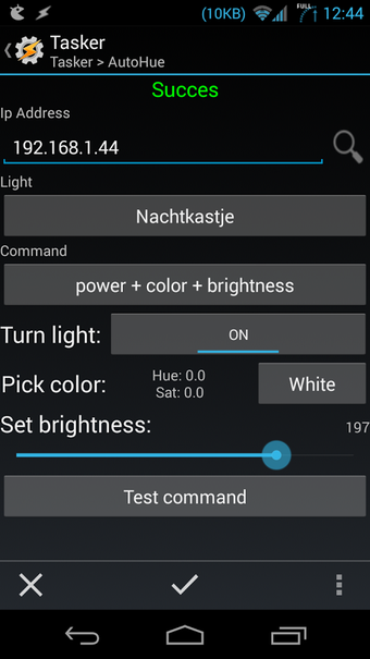 Imagen 0 para AutoHue (Tasker Plug-in)