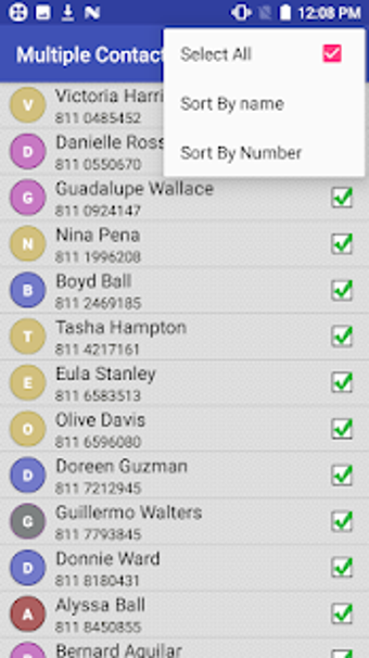 Imagen 0 para Delete Phonebook Contacts…