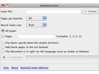 Image 0 for BookletCreator