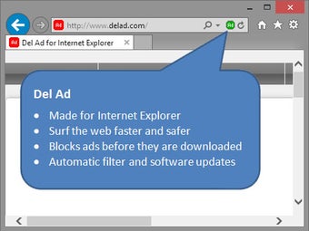 Image 0 for Del Ad for Internet Explo…