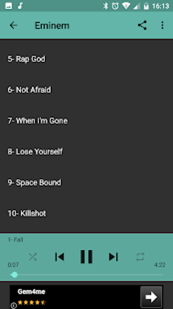 Image 1 for Eminem mp3 Offline Best H…