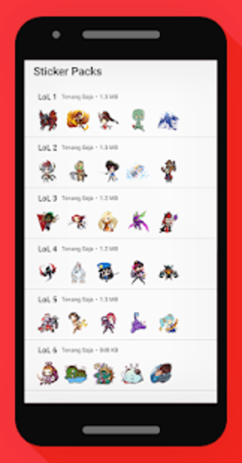 Imagen 3 para LoL Game Sticker - WAStic…