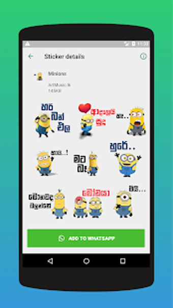Image 3 for Hello - Sinhala Stickers …