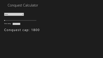 Image 0 for Conquest Calculator for W…