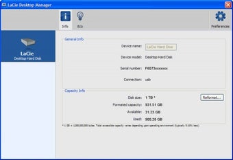 Imagen 0 para LaCie Desktop Manager